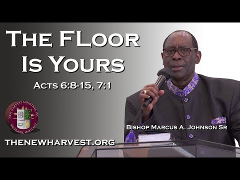 The Floor Is Yours | Acts 6:8-15, 7:1 | Sunday Service