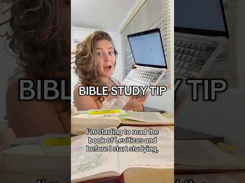 My #1 Tip When Starting Any Bible Book | Bible Study Tips