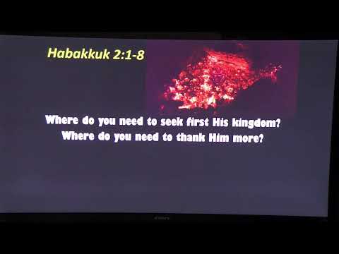 Monday, SEPTEMBER 19, 2022 Habakkuk 2:1-8
