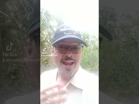 gospel in a minute Psalm 49:7-8