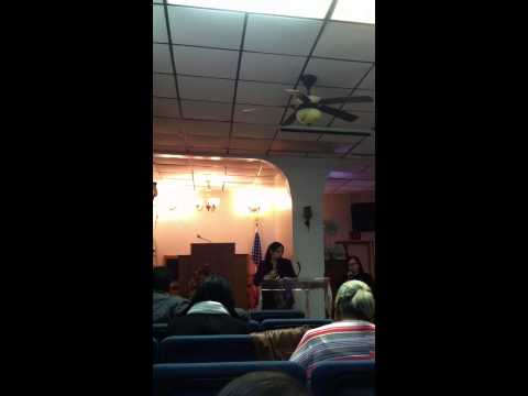 My Pastora Preaching on Psalm 118:13