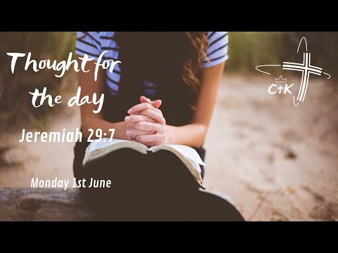Shalom | Jeremiah 29:7 | Rob Bewley | 1st June 2020