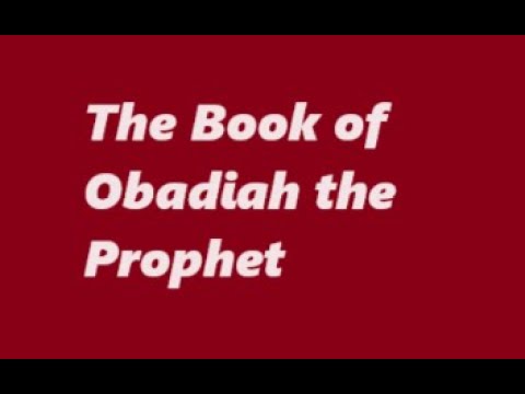 117 Scripture Verses - 98th Reading: Obadiah 1:12