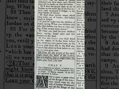 Joshua 4:23-24  That ye might fear the Lord your God forever.