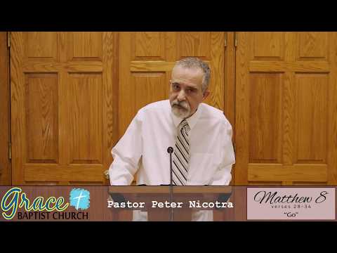 Sermon, June 28, 2020, Matthew 8:28-34, Pastor Peter Nicotra #gbcny † gbcny.org