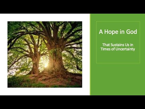 HOPE // Psalm 119:74, Psalm 130:5 // March 22nd 2020