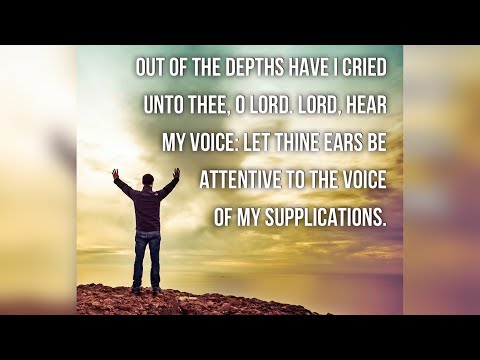 Lord, hear my voice - Psalm 130:1-5 | Memory Verse Song (KJV)