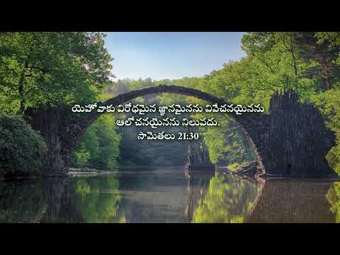 Depending on God || దేవుని పై ఆధారపడుట || Proverbs 21:30