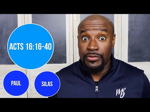 Online Sunday School Bible Lesson For Kids | Paul & Silas Acts 16:16-40