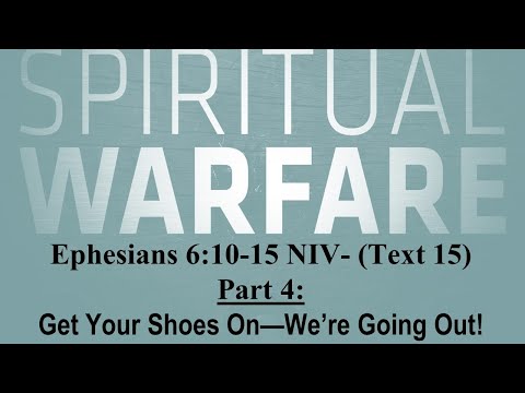 Ephesians 6:10-15 NIV (text15)