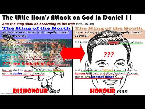 Structure of Daniel 11:36-38, part 1: the Sabbath, version 2018/05/24 10:01