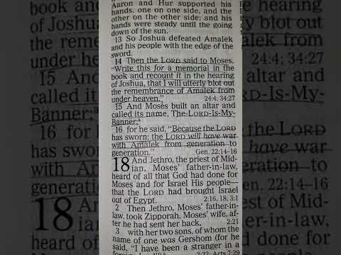 Start your day with "Good Morning Scripture!" ???? ☕️ "Jehovah-Nissi" [ Exodus 17:13-16]