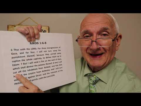 AMOS 1:6-8 ... A BLISTERING SERMON FROM AMOS THE PROPHET AGAINST THE MAN-STEALING PHILISTINES!