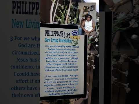 3FOLD Philippians 3:3-5(NLT)