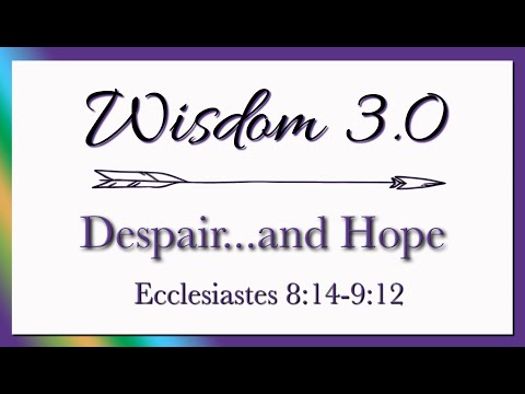 June 06, 2021, ECF ~ Ecclesiastes 8:14-9:12