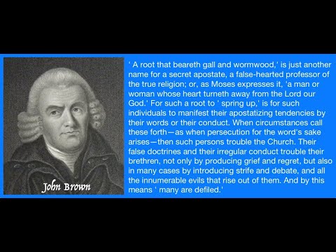A Commentary on the Epistle to the Hebrews 12:15-17, by John Brown.