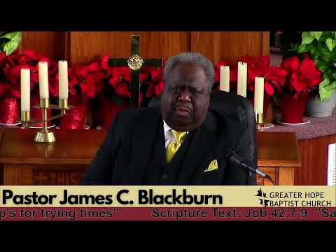 Sermon Series "Help's for trying times" Scripture Text- Job 42:7-9 "Sacrifice"