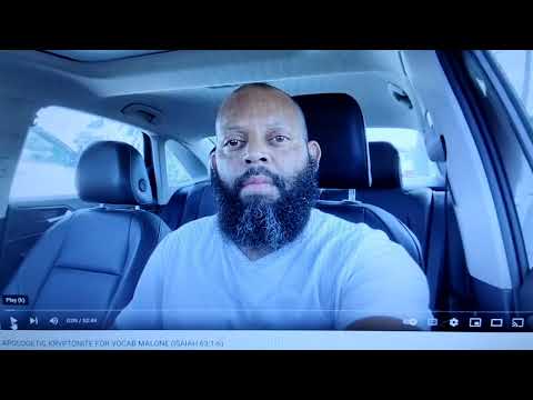 Re:APOLOGETIC KRYPTONITE FOR VOCAB MALONE (Isaiah 63:1-6)