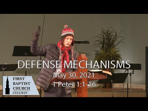 June 6, 2021- Defense Mechanisms -1 Peter 1:17-2:1 -Tom Richter