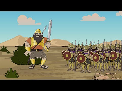 10/17/21 Preschool Lesson - David and Goliath, 1 Samuel 17:1-50