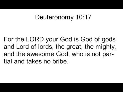 05 Deuteronomy 10:17