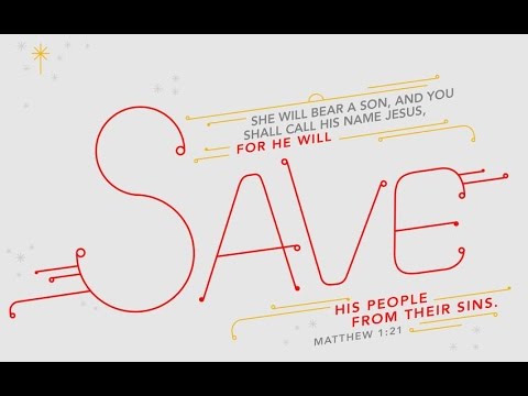 Sermon - Matthew 1:21 - An Intro to Advent:  Our Deliverer