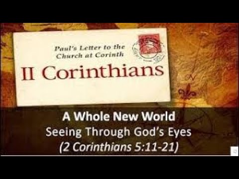 2 Corinthians 5: 11-21 Bible Verse