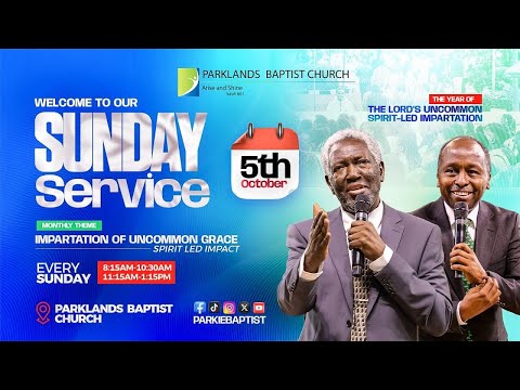 5th Oct 2025; Impartation Of Uncommon Grace - Spirit-Led Impact - Welcome to our 2nd Service Sermon