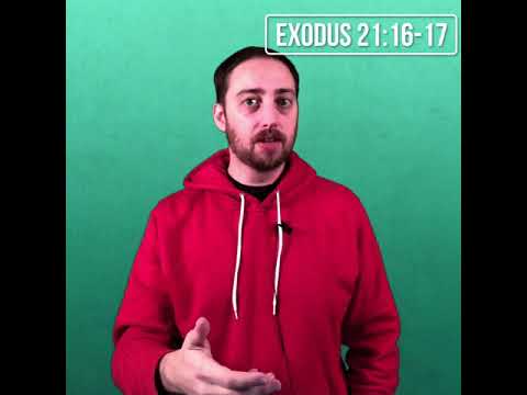One Minute Devo: Exodus 21:16-17