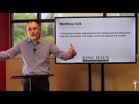 The Kingdom and Healing (Devotional on Matthew 4:23-25)