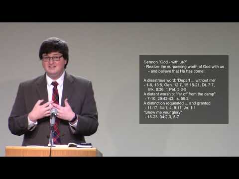 God - with us? (Exodus 33:1-34:11)