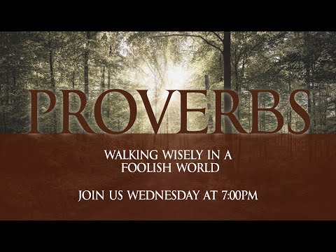 Pastor Rodney Finch - Proverbs 3:1-12