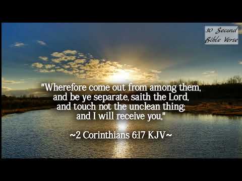 2 Corinthians 6:17 kjv