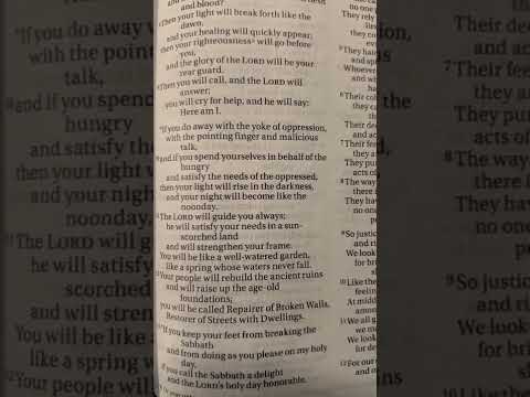 Isaiah 58:9-11 #bible #recovery #