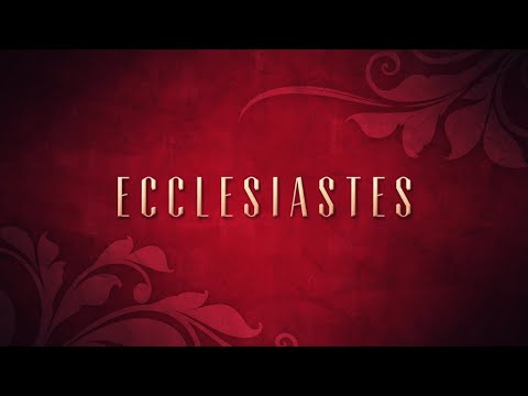 Finding a Healthy Balance in Life Part 1:  Ecclesiastes 7:15-18
