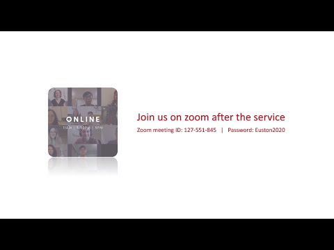 24/01/2021, Euston Church, 11am Online Service, (Revelation 10:1-11:13)