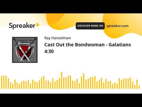 Cast Out the Bondwoman - Galatians 4:30 (made with Spreaker)