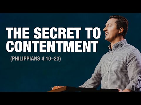 Philippians | The Christ-Centered Life | Philippians 4:10-23 | Jeremiah Dennis