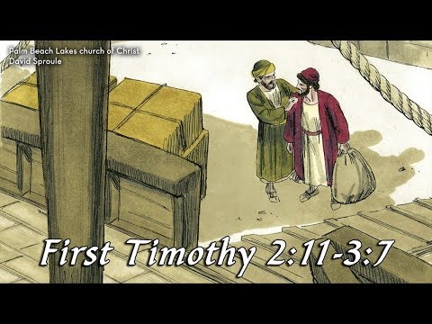 1 Timothy 2:11-3:7