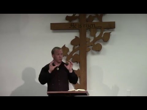 Message, Ezekiel 3:16 - 4:17 - Sunday, March 20, 2016