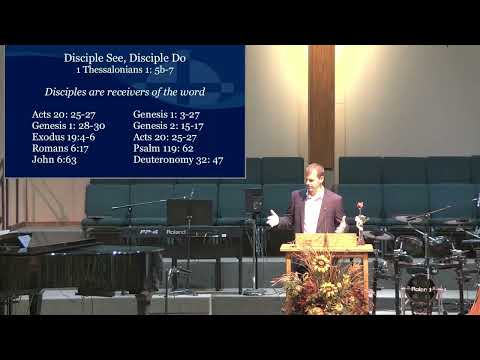 1 Thessalonians 1:5-7 - Disciple See, Disciple Do