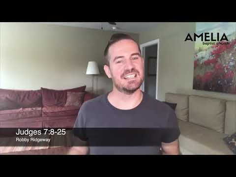 Devotional • Thursday 8.12.2021 • Judges 7:8-25