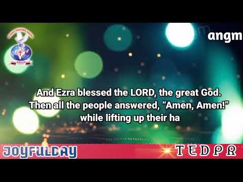 #JOYFULDAY | #BIBLE #VERSE | #AATHMEEYA #YATHRA | #ANGM#Nehemiah 8:6