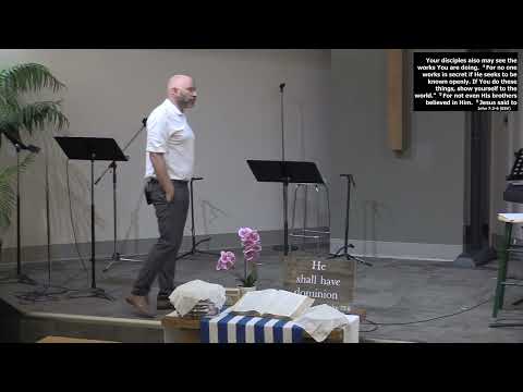 John 7:1-24 "Pride, the Root of Unbelief