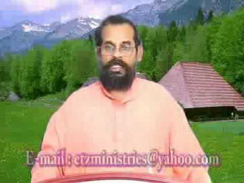 I keep my eyes always on the LORD -- Psalm 16:8 message by Pastor Sadhu. David Sundaramony