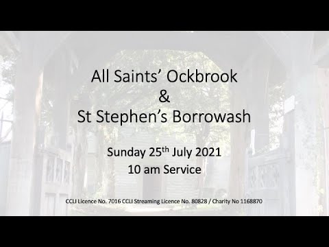 Sunday 25th July 2021 - 10 am CWW Service – Nehemiah 10: 30-39 – Agreement of the People - Vows