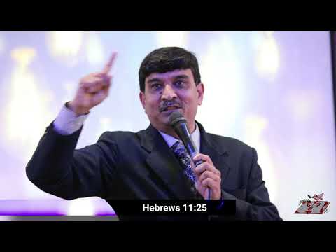 Daily Devotion on Hebrews 11:25 by Ps. Sudhir Sable