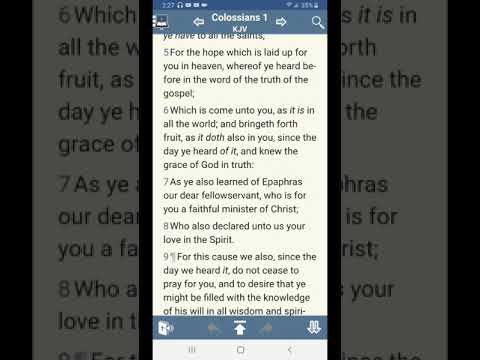 colossians 1:5-7 the gospel as description of an inheritance