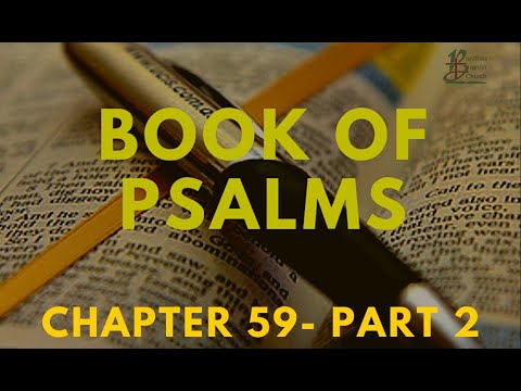 BBC Thursday Bible Study Fellowship (Psalm 59:6-13) - November 10, 2022