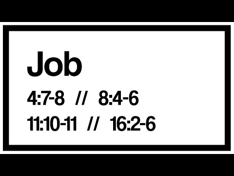 Job 4:7-8 | The Retribution Principle Debunked | Edward Paz